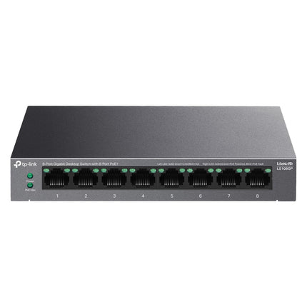 TP-Link LS108GP | 8-Port PoE Gigabit Ethernet Swit