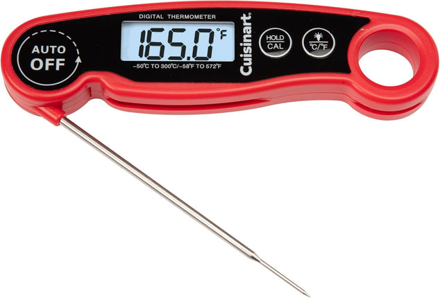 Cuisinart LCD Digital Instant Read Thermometer, Wa