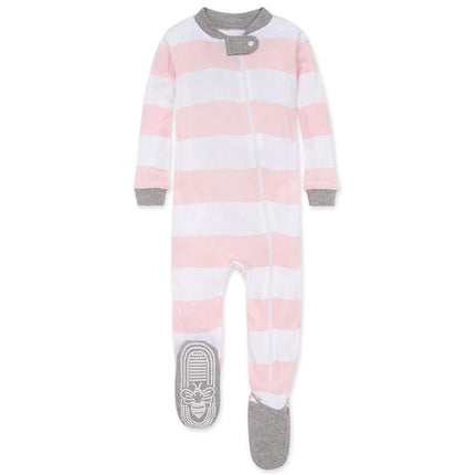 Burt's Bees Baby Girls-Sleeper Pajamas, Zip Front