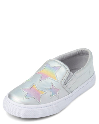 The Children's Place Girl's Slip on Shoes Sneaker,