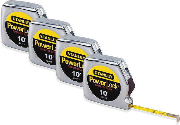 Stanley Hand Tools 33-115 10' x 1/4" PowerLock Poc