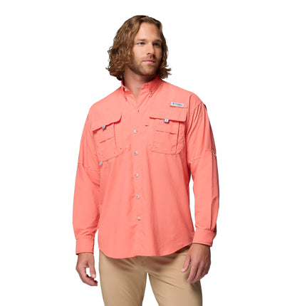 Columbia Men's PFG Bahama II Long Sleeve Shirt, Me