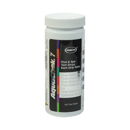 AquaChek 7-Way Pool and Spa Test Strips - Silver P