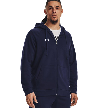 Under Armour Men's Rival Fleece Full Zip Hoodie Sw