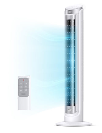 Dreo Tower Fans for Bedroom, 90� Oscillating Fans