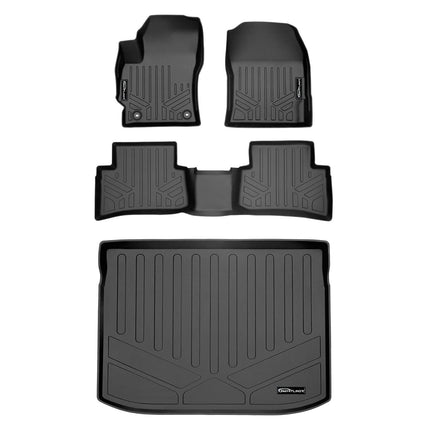 SMARTLINER Custom Fit Floor Mats 2 Rows and Cargo