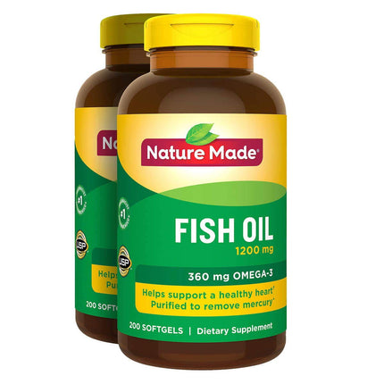 Fish Oil (1,200mg) Twin Pack 400 sgels
