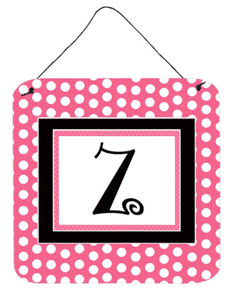 Caroline's Treasures Letter Z Initial with Pink/Bl