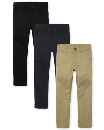 The Children's Place Boys' Husky Stretch Skinny Ch