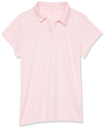 Nautica Girls' School Uniform Short Sleeve Perform