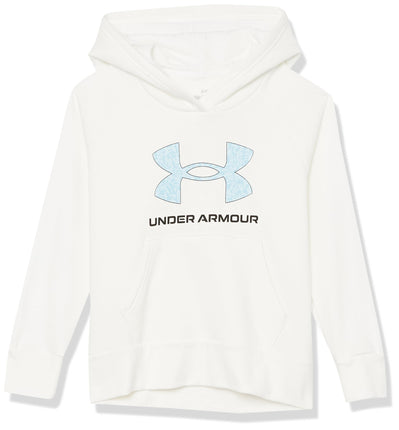 Under Armour Girls Rival Fleece Big Logo Hoodie, (