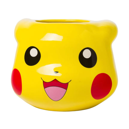 Silver Buffalo Pokemon Pikachu 3D Sculpted Ceramic