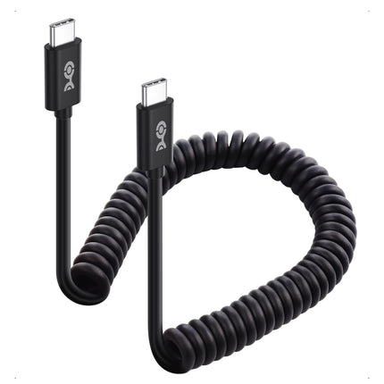 Cable Matters Coiled USB C to USB C Cable 1-4 Feet