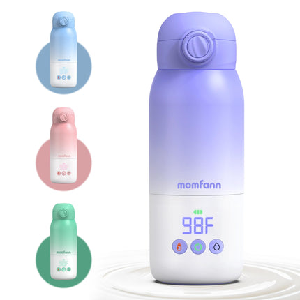 Portable Bottle Warmer for Travel, Dual Heating Mo