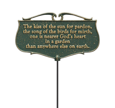 Whitehall Prod. Garden Poem Signs
