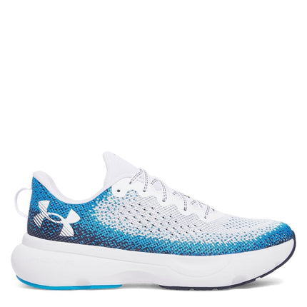 Under Armour Mens Infinite, (108) White/Electric B