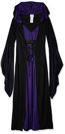 Deluxe Hooded Robe Purple Plus Costume 1XL 16-18