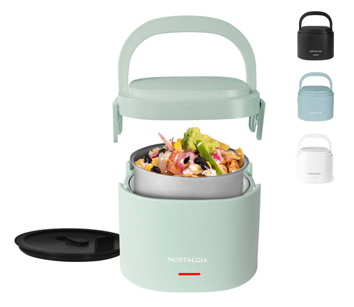 Nostalgia Portable 20-Ounce Electric Heated Lunch