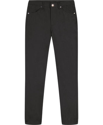 IZOD Boys' School Uniform Twill Pants, Flat Front