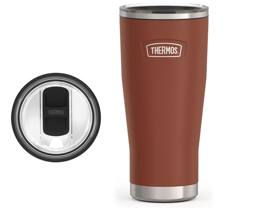 Saddle-24 oz Stainless Steel Tumbler w/Slide Lock
