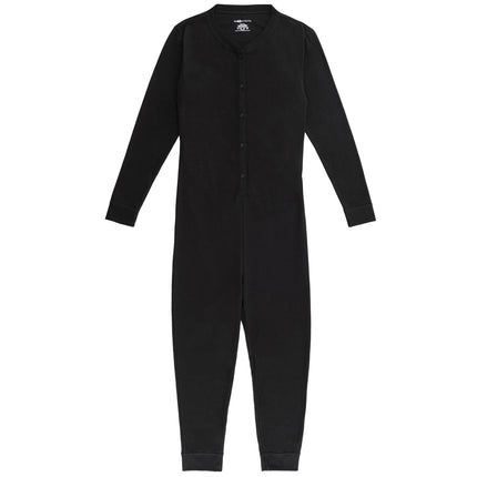Fruit of the Loom Boys' Premium Union Suit, Black,