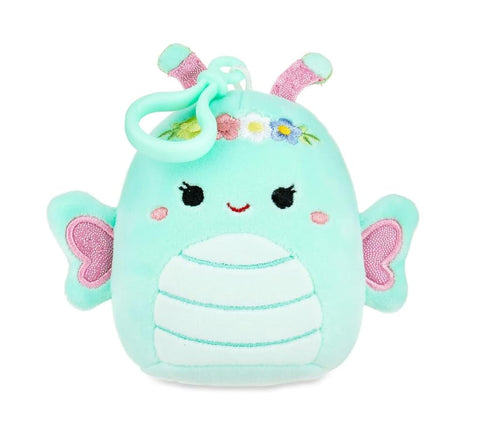 Squishmallows Reina The Butterfly 3.5 inch Clip, E