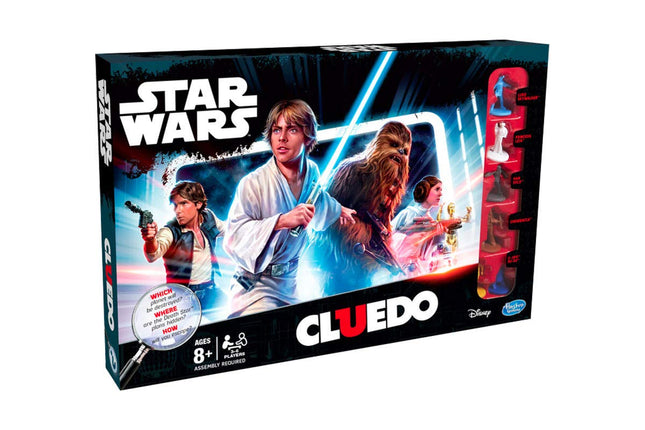 Hasbro Gaming Clue Game: Star Wars Edition, 96 mon