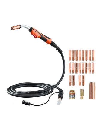 VEVOR 250Amp Mig Welding Gun with 15FT Cable, Comp
