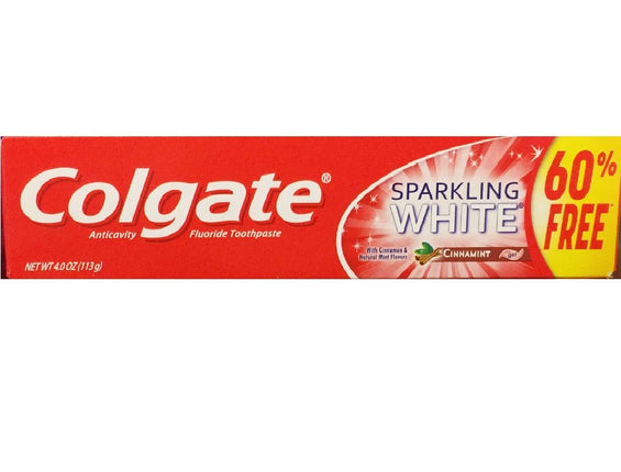 Colgate Anticavity Fluoride Toothpaste Sparkling W