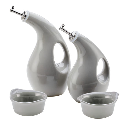 Rachael Ray Serveware Ceramics EVOO and Ramekin Di