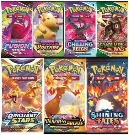 Pokemon TCG: Authentic Factory Sealed Booster Pack