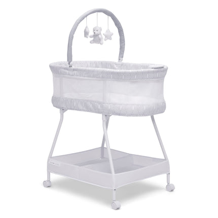 Delta Children Adjustable, fabric, Mesh, White/Gre