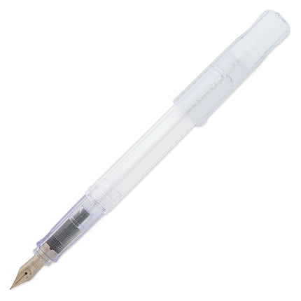 Pilot Kakuno Fountain Pen, Clear Barrel, Extra Fin