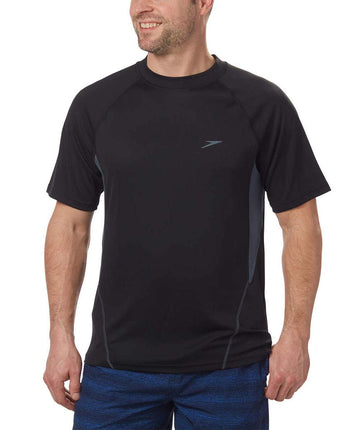 Speedo Men's Fitness UV Protection Rashguard Swim