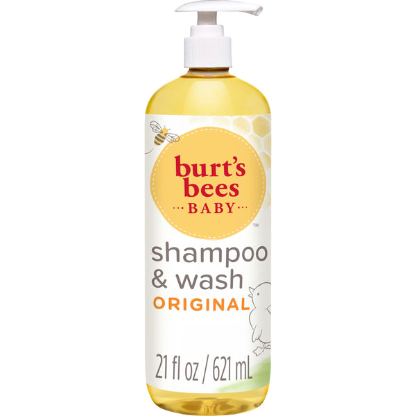 Burts Bees Shampoo & Wash Original, 21 oz