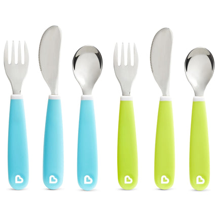 Munchkin� Splash� Toddler Fork, Knife and Spoon Ut