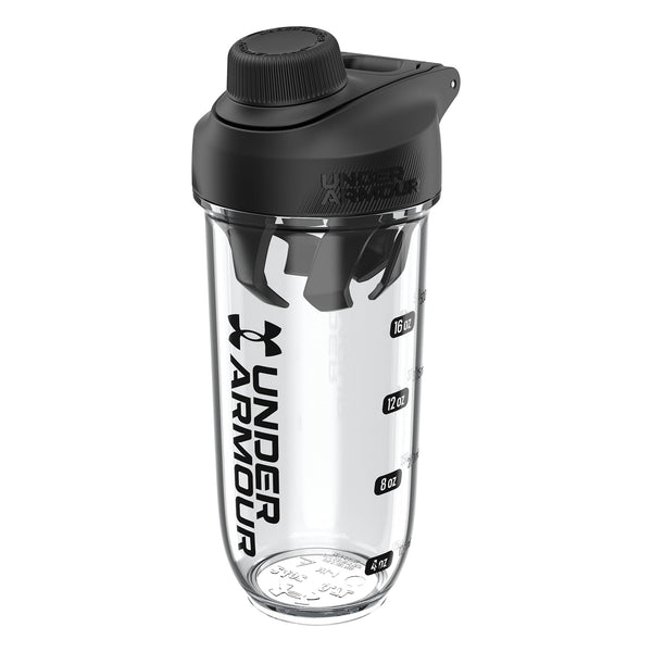 Under Armour UA 24oz Clarity Shaker Bottle Clear/B