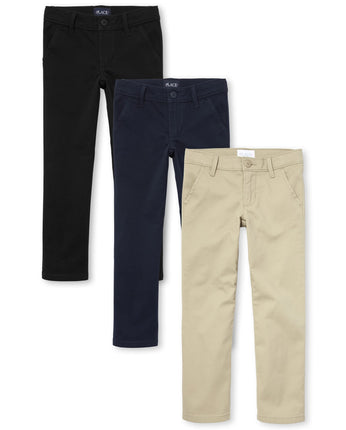 The Children's Place Girls' Uniform Skinny Chino P