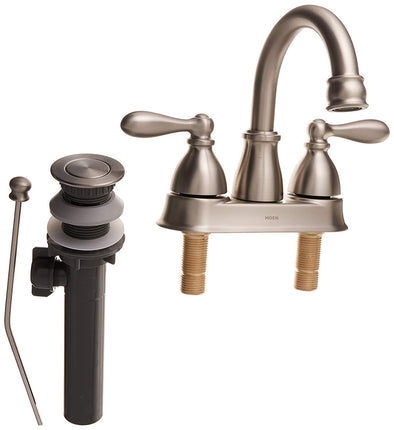 Moen WS84667SRN Caldwell Two-Handle Bathroom Fauce