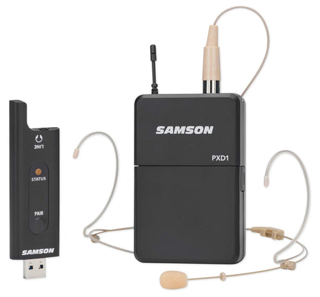 Samson XPD2 Headset Microphone - USB Digital Wirel