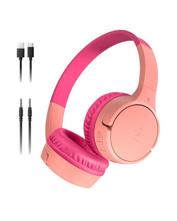Belkin SoundForm Mini Kids Wireless Headphones w/B