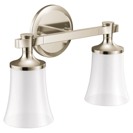 Moen YB0362NL Flara 2-Light Dual-Mount Bath Bathro