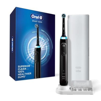 Oral-B Smart 5000 Electric Toothbrush, Black, Rech