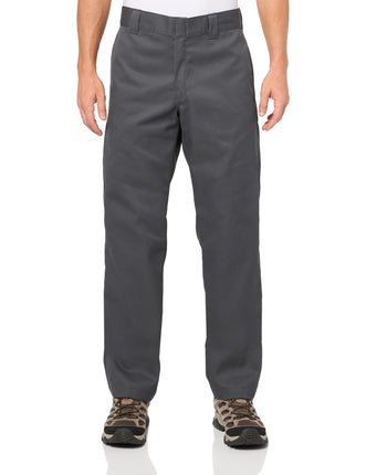 Dickies 873 Slim Fit Work Pants, Charcoal, 34 30