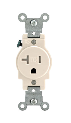 Leviton T5020-T 20-Amp, 125 Volt, Narrow Body Sing