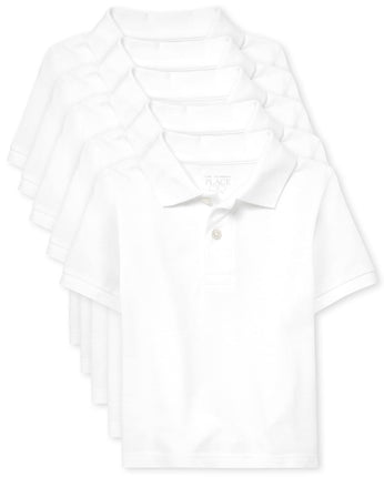 The Children's Place Boys Short Sleeve Pique Polo