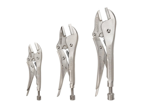 TEKTON Straight Jaw Locking Pliers Set (3-Piece) |