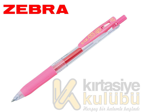 Zebra Sarasa Clip Pen 0.7 mm, Pink (JJB15-P)