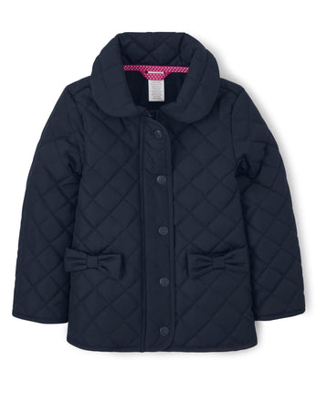 Gymboree Girls and Toddler Dressy Coat, Navy Slate