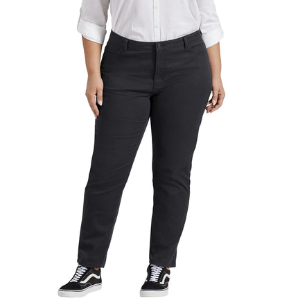 Dickies Women's Perfect Shape Twill Skinny 4 Pocke